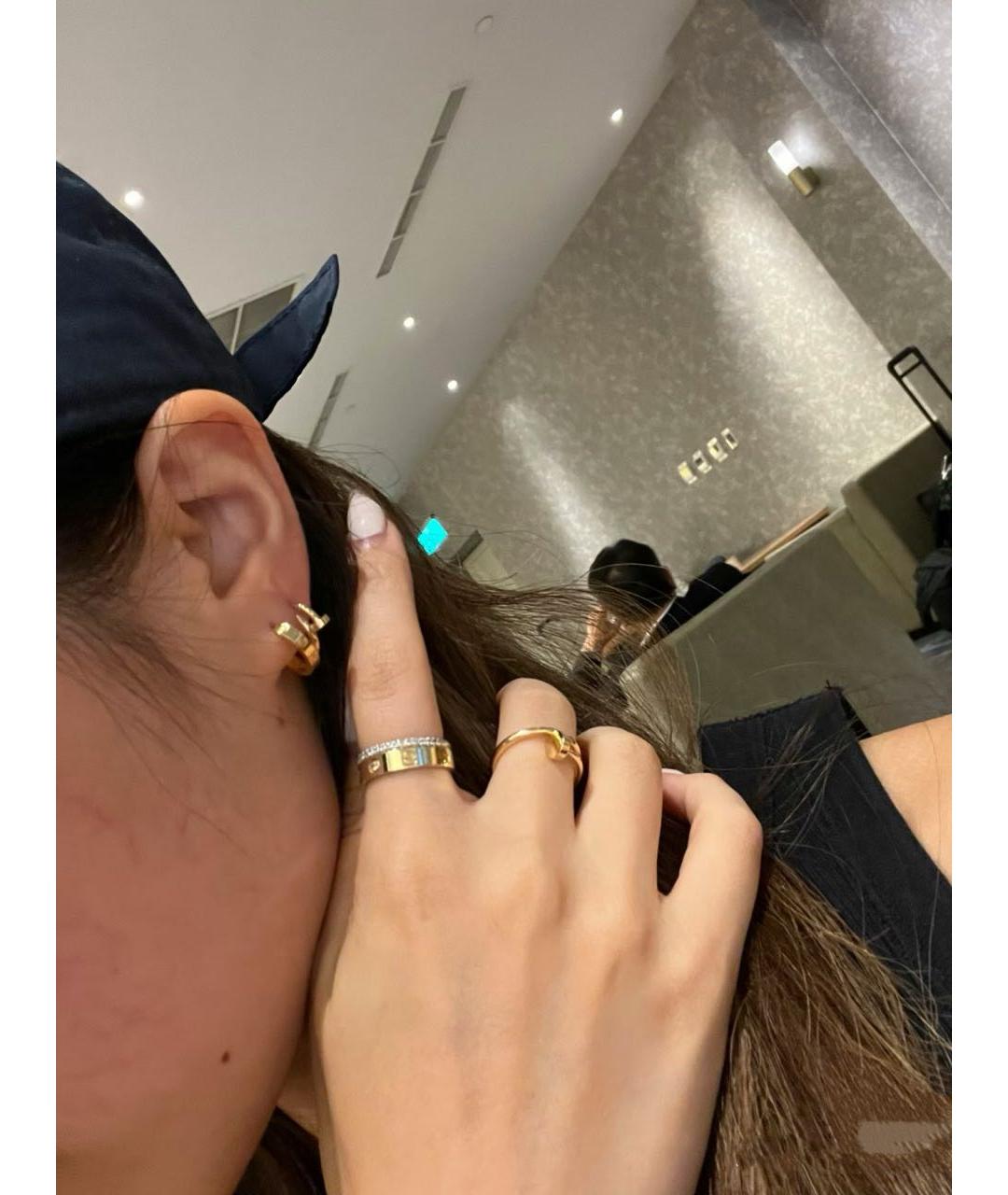 CARTIER Золотые серьги из розового золота, фото 5