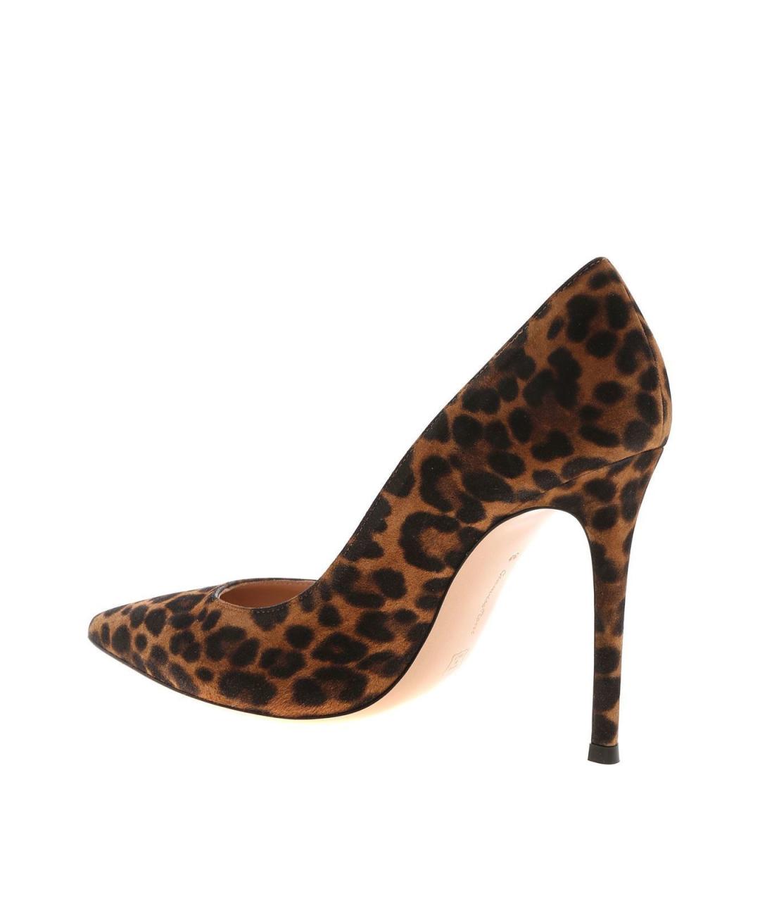 GIANVITO ROSSI Мульти кожаные туфли, фото 4