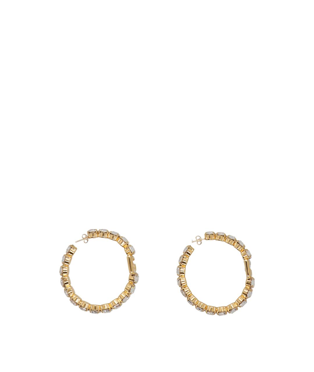 DOLCE&GABBANA Золотые латунные серьги, фото 1