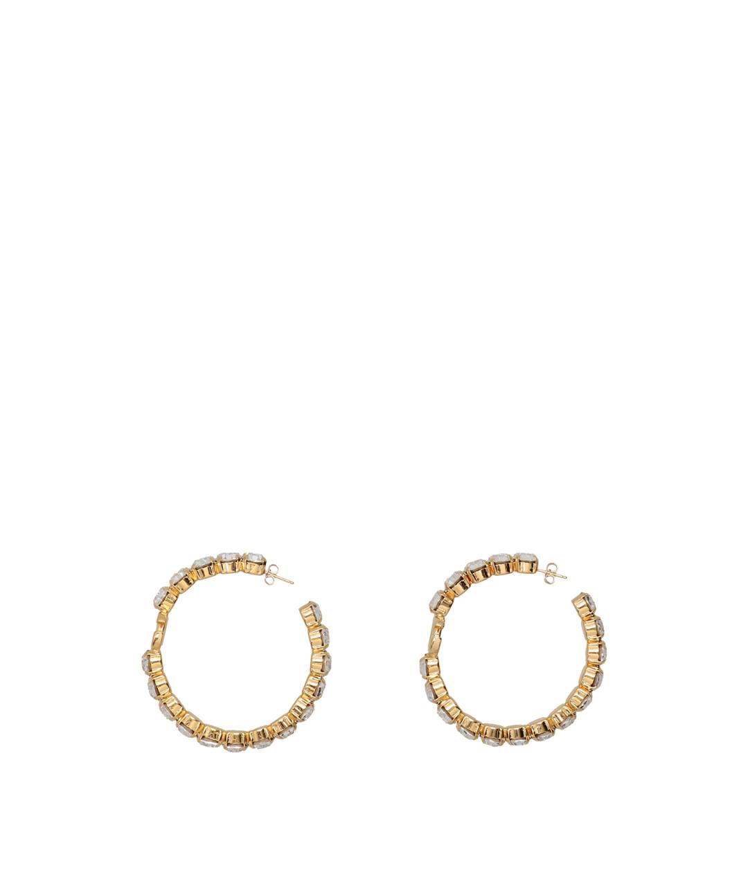DOLCE&GABBANA Золотые латунные серьги, фото 2