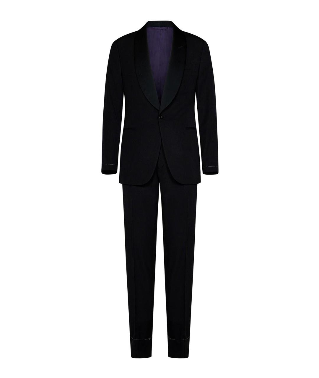 RALPH LAUREN Черный классический костюм, фото 1