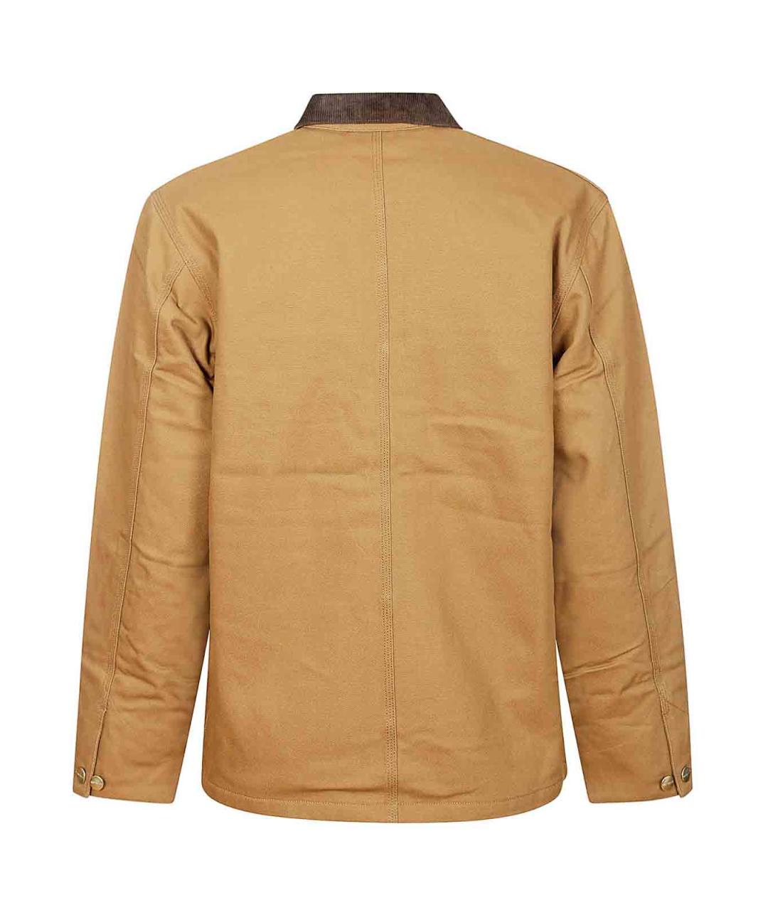 CARHARTT Бежевая хлопковая куртка, фото 2