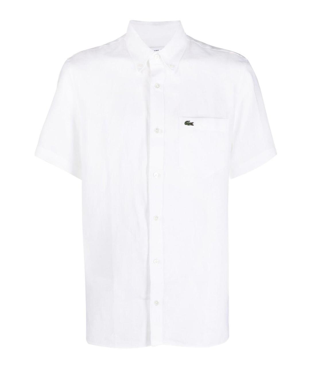 LACOSTE Белая кэжуал рубашка, фото 1