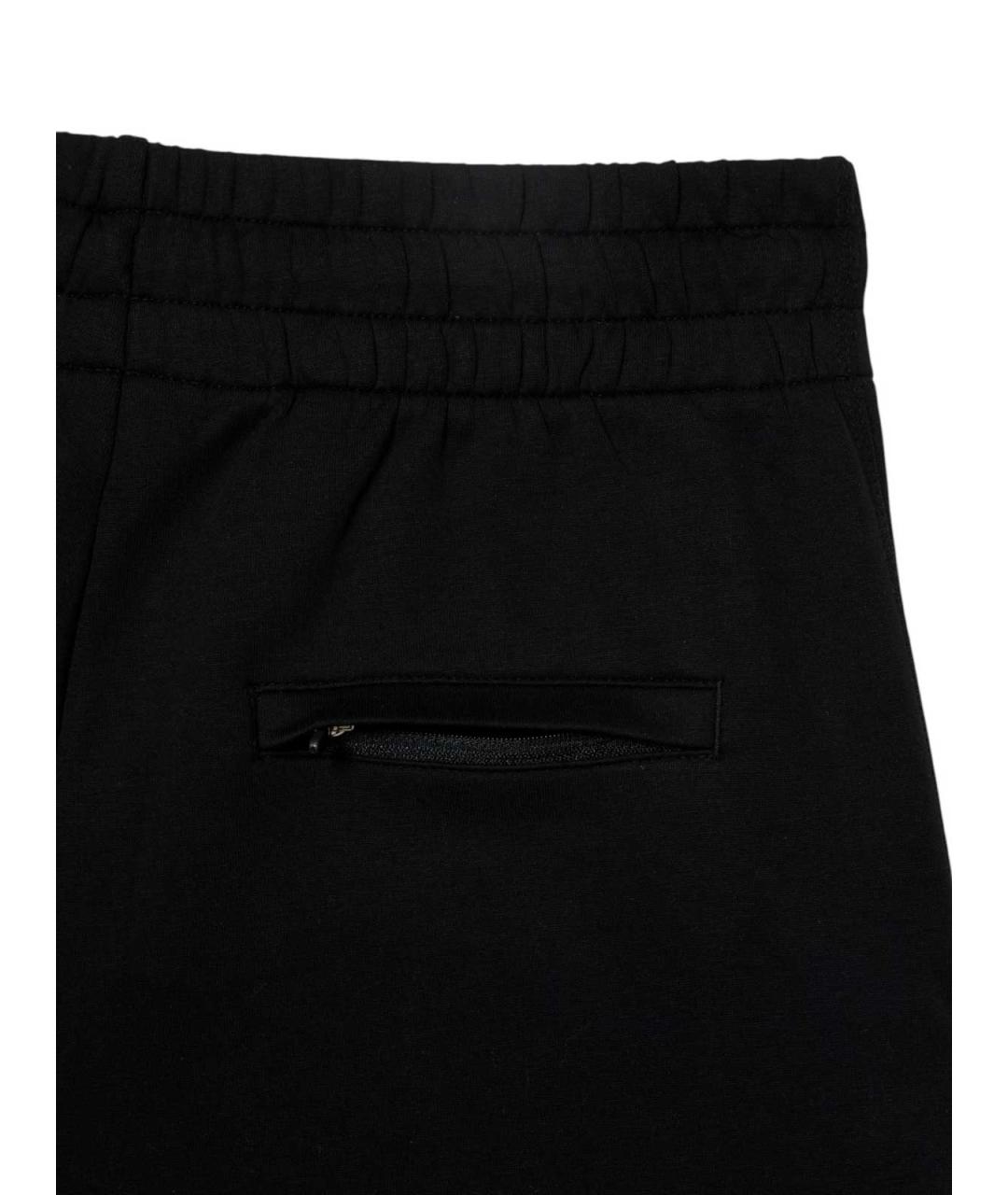 LACOSTE Черные полиэстеровые спортивные брюки и шорты, фото 4