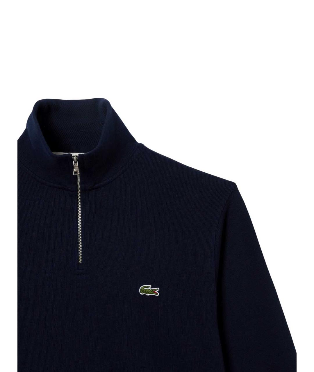 LACOSTE Синий хлопковый джемпер / свитер, фото 2