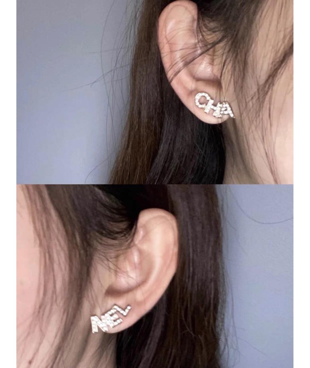 CHANEL Золотые серьги, фото 6