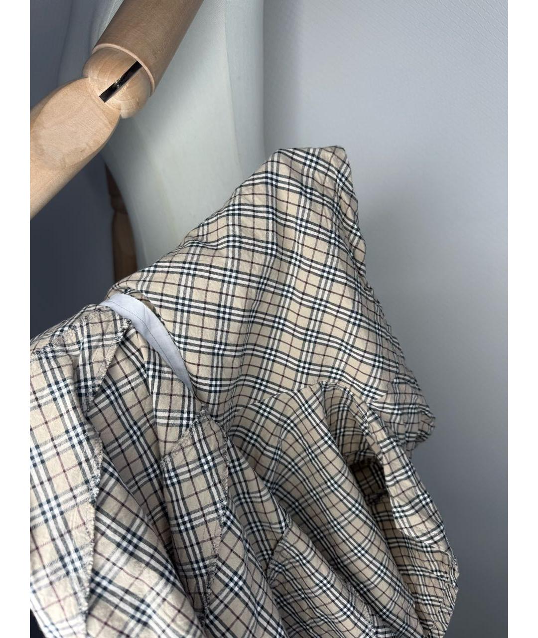 BURBERRY Мульти юбка мини, фото 8
