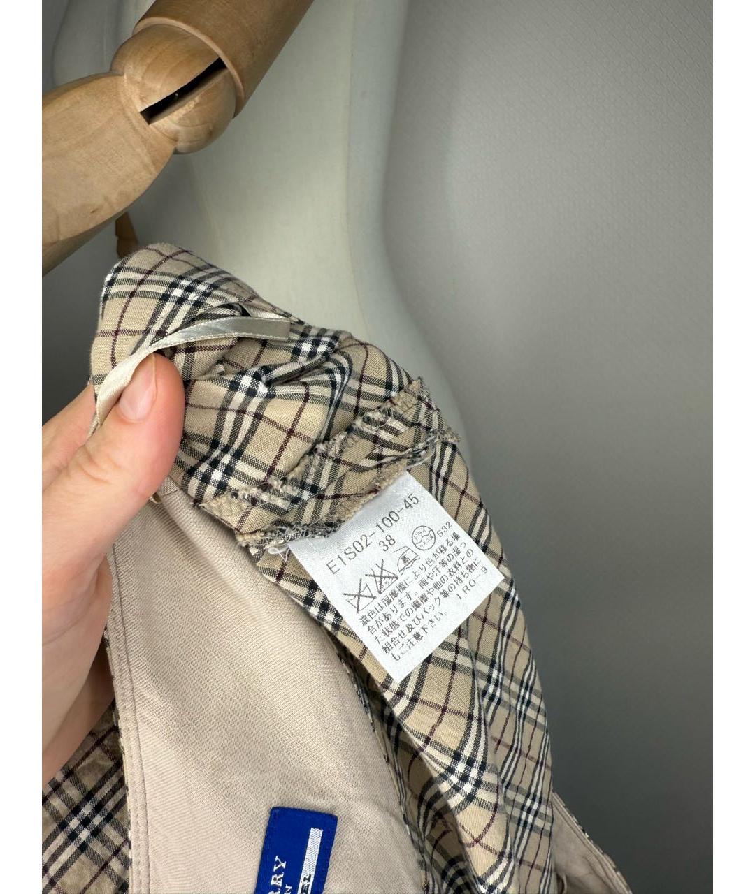 BURBERRY Мульти юбка мини, фото 6