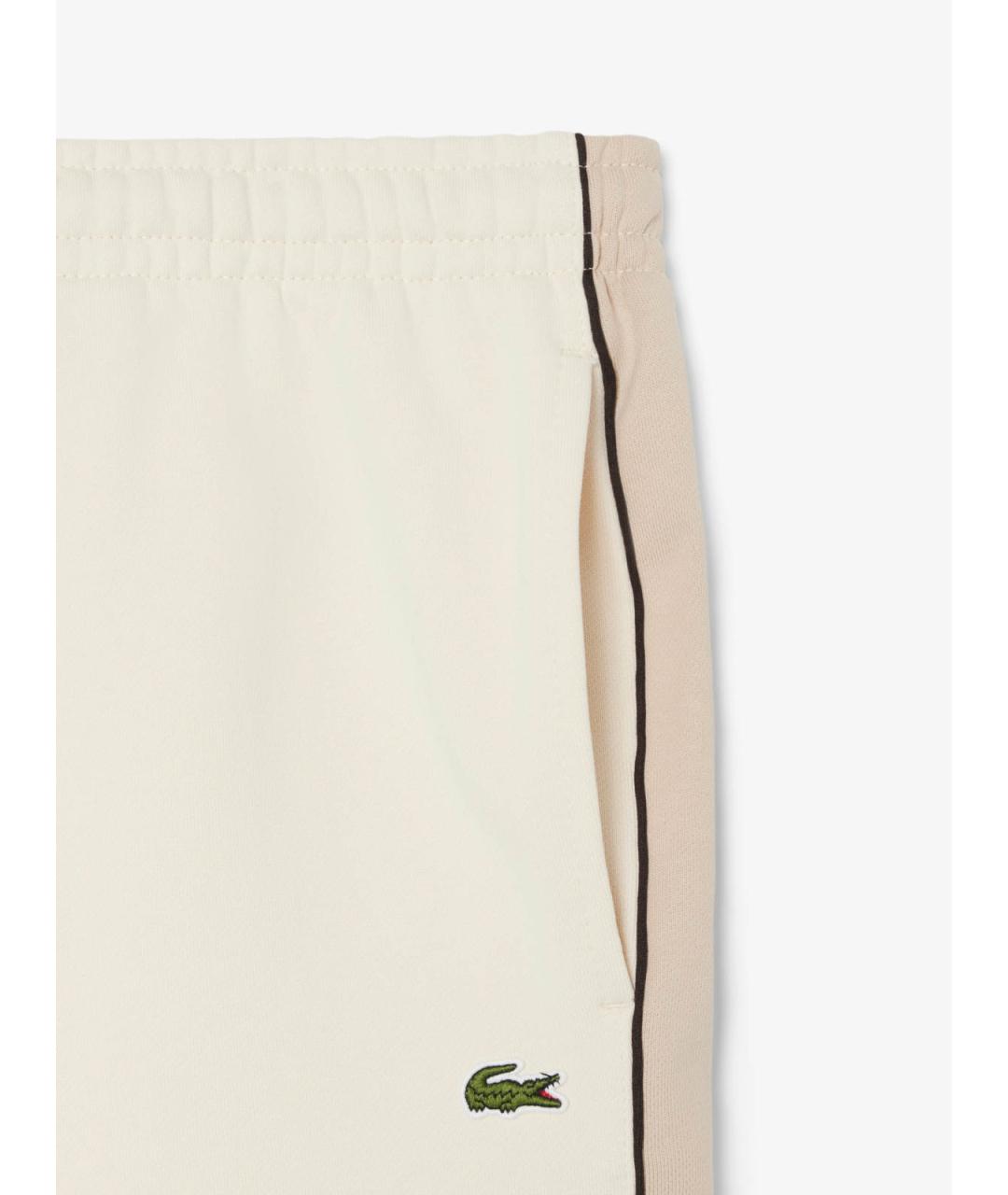 LACOSTE Бежевые хлопковые шорты, фото 2