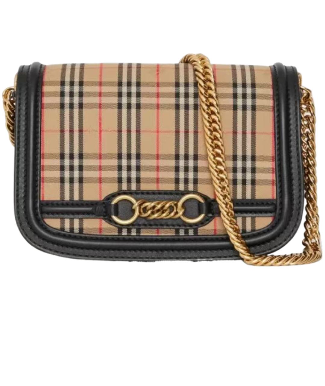 BURBERRY Бежевая сумка через плечо, фото 6