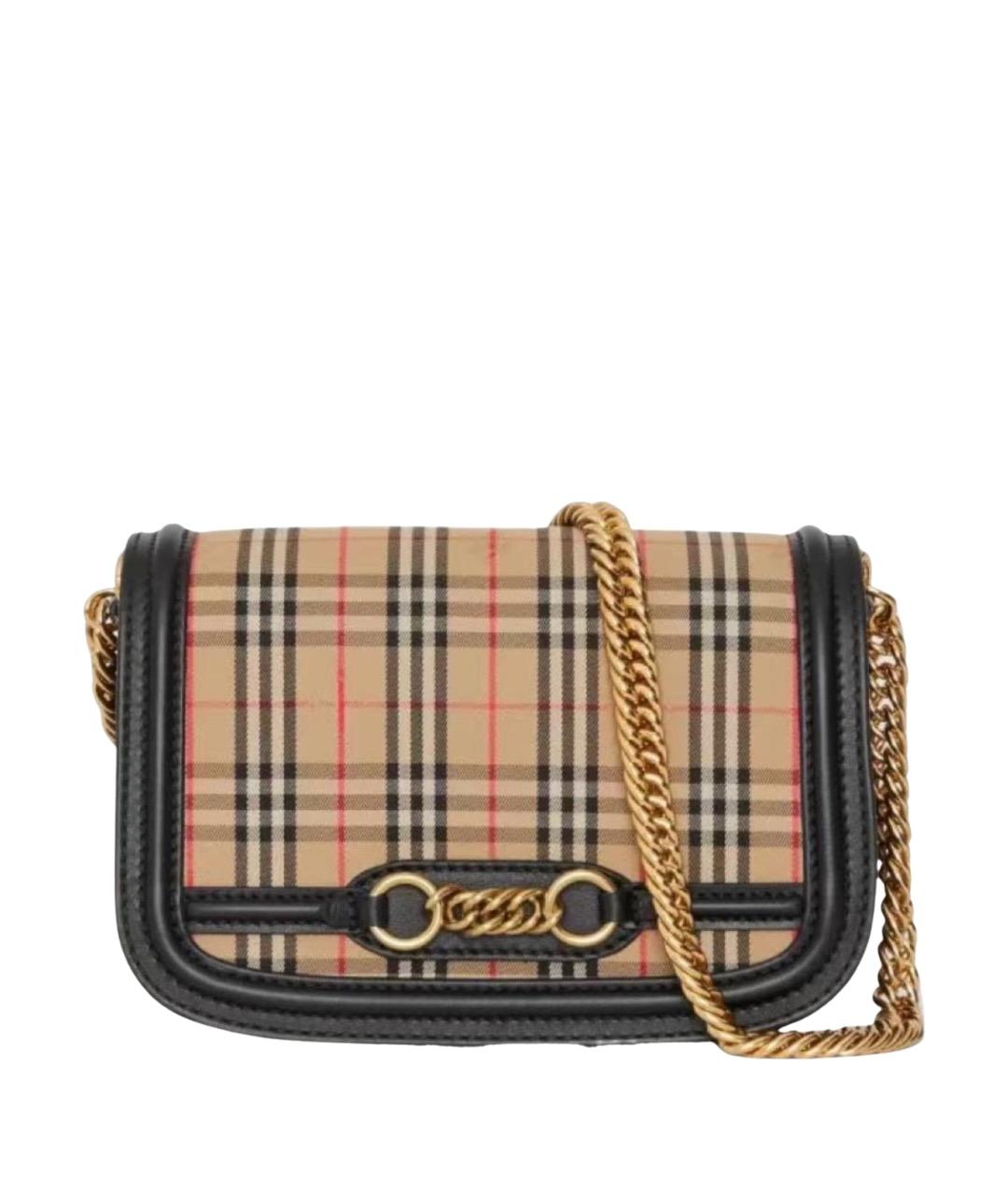 BURBERRY Бежевая сумка через плечо, фото 1