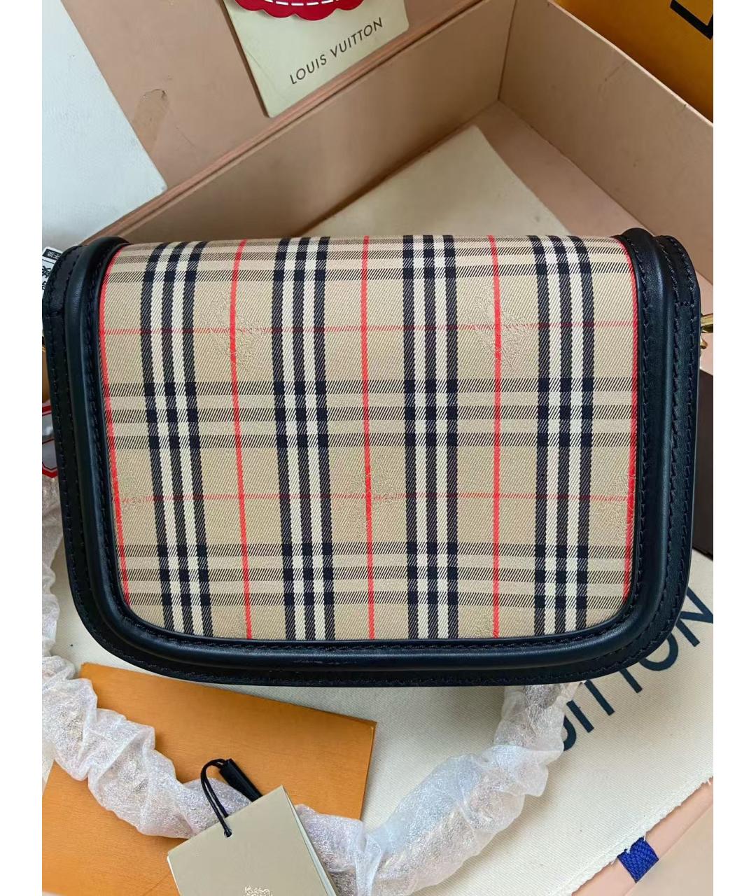BURBERRY Бежевая сумка через плечо, фото 4