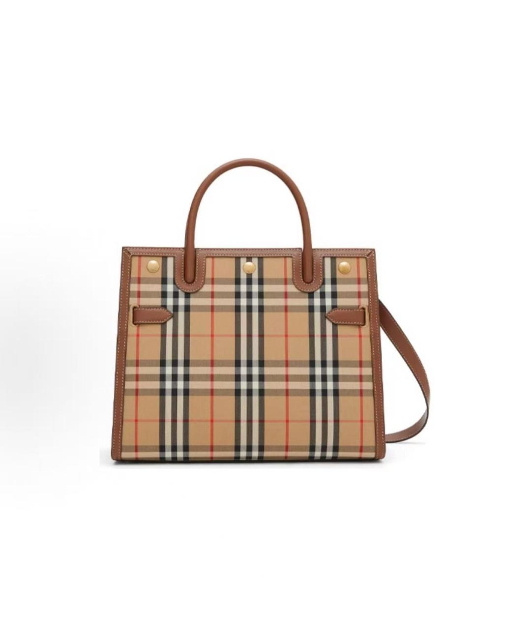BURBERRY Бежевая сумка тоут, фото 2