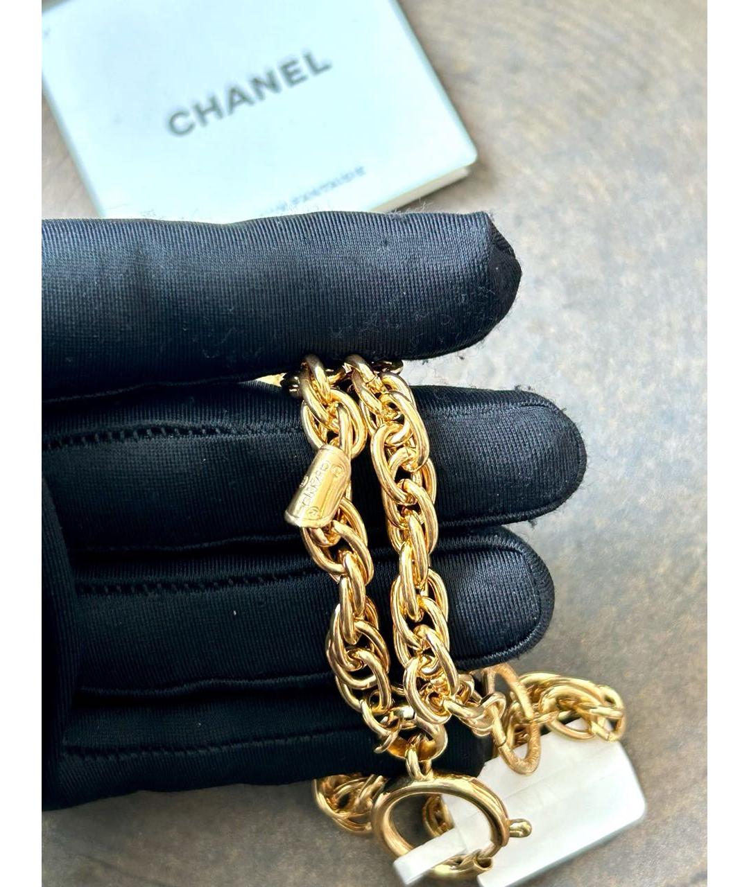 CHANEL Золотое колье, фото 6