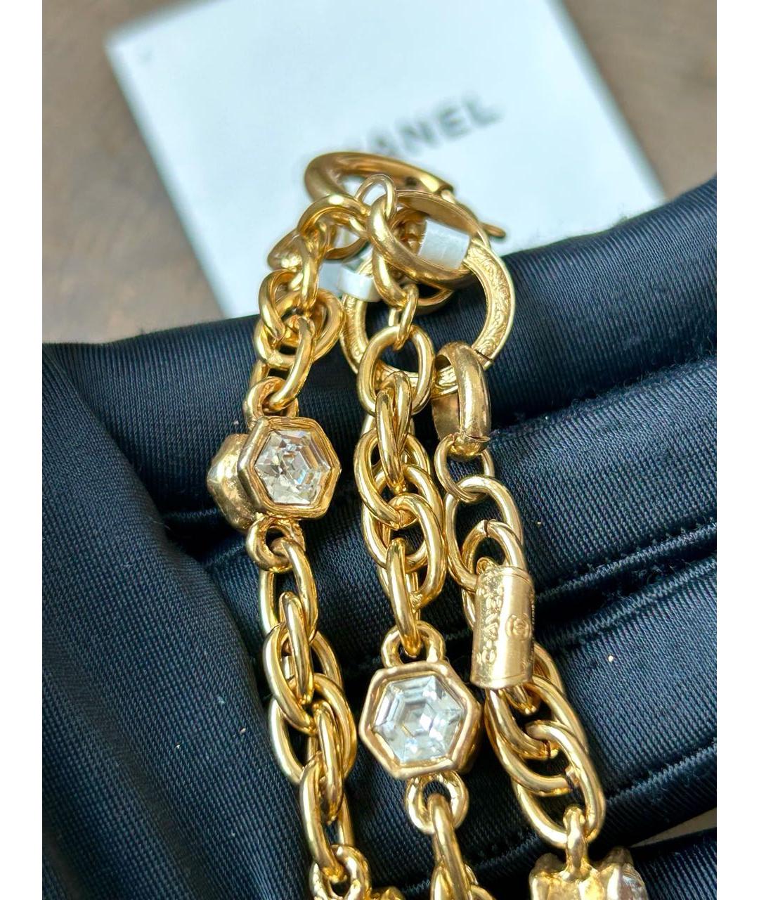 CHANEL Золотое колье, фото 3
