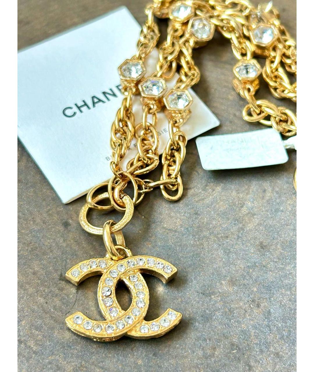 CHANEL Золотое колье, фото 4
