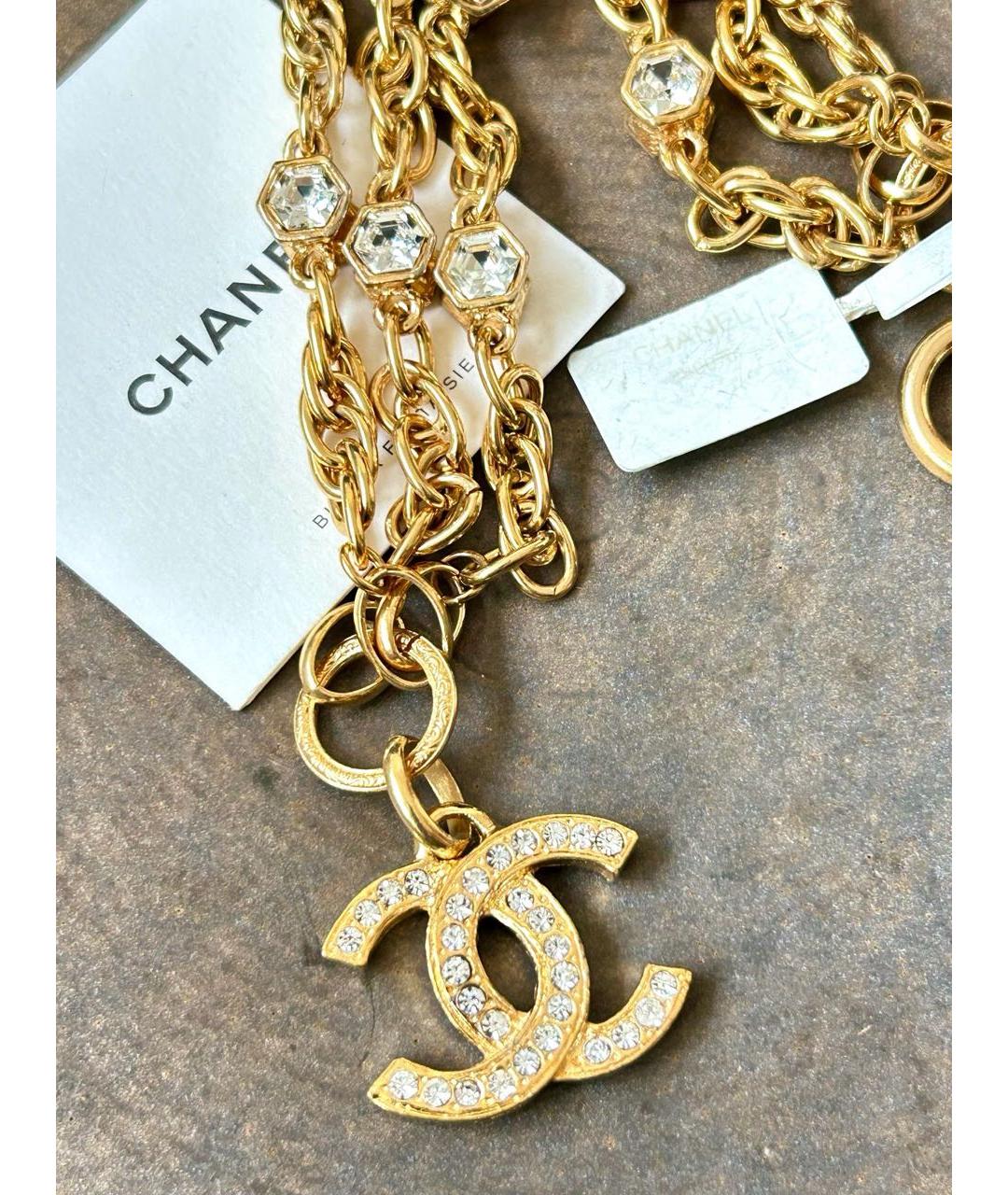 CHANEL Золотое колье, фото 2
