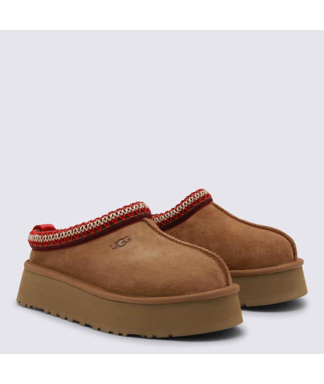 UGG Бежевые замшевые ботинки, фото 2