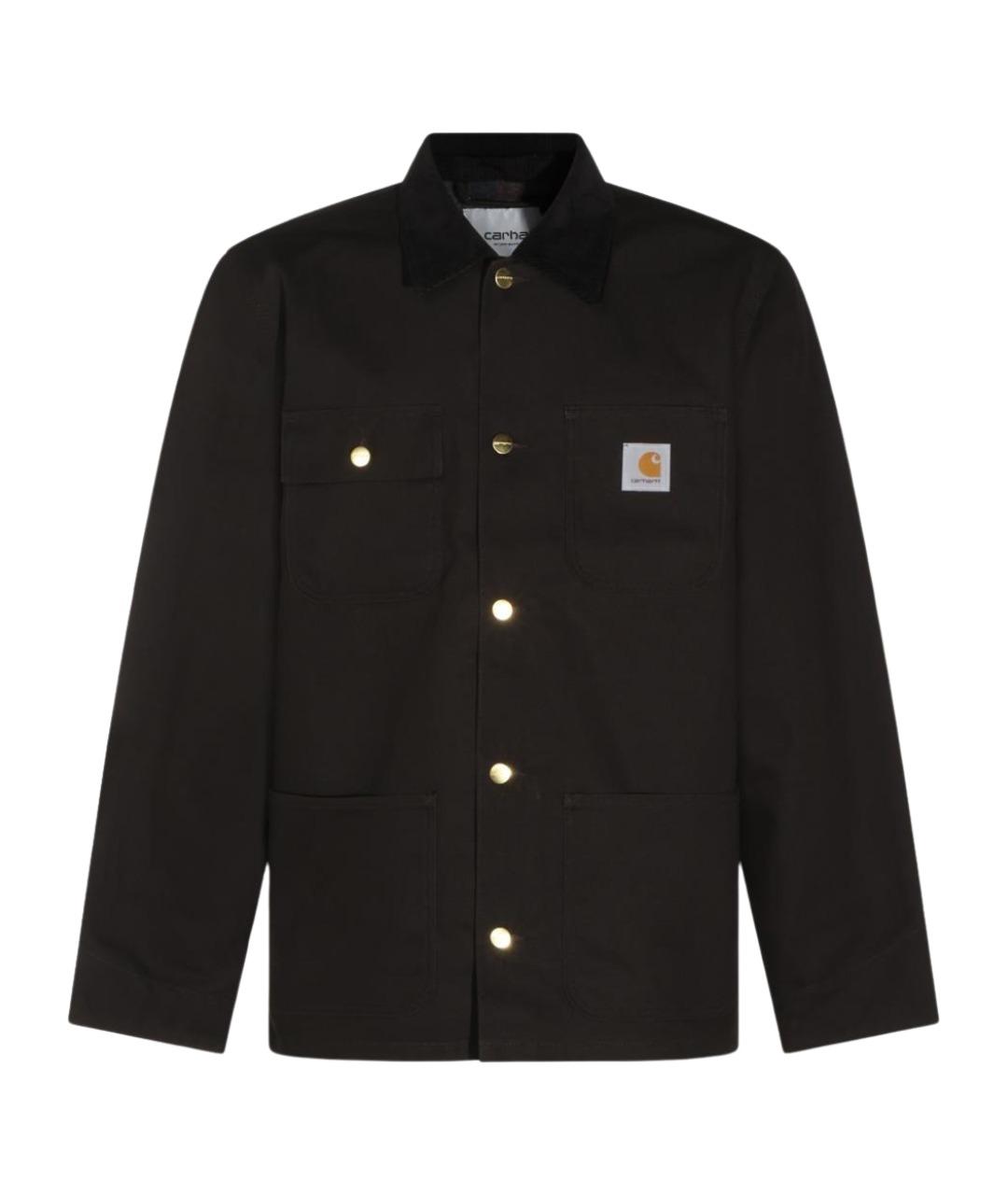 CARHARTT WIP Черная хлопковая куртка, фото 1