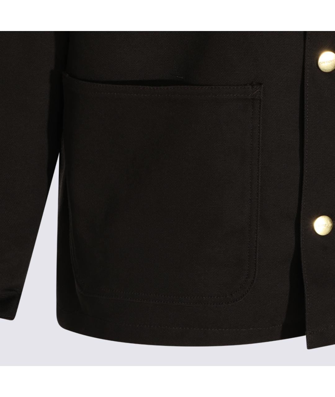 CARHARTT WIP Черная хлопковая куртка, фото 3