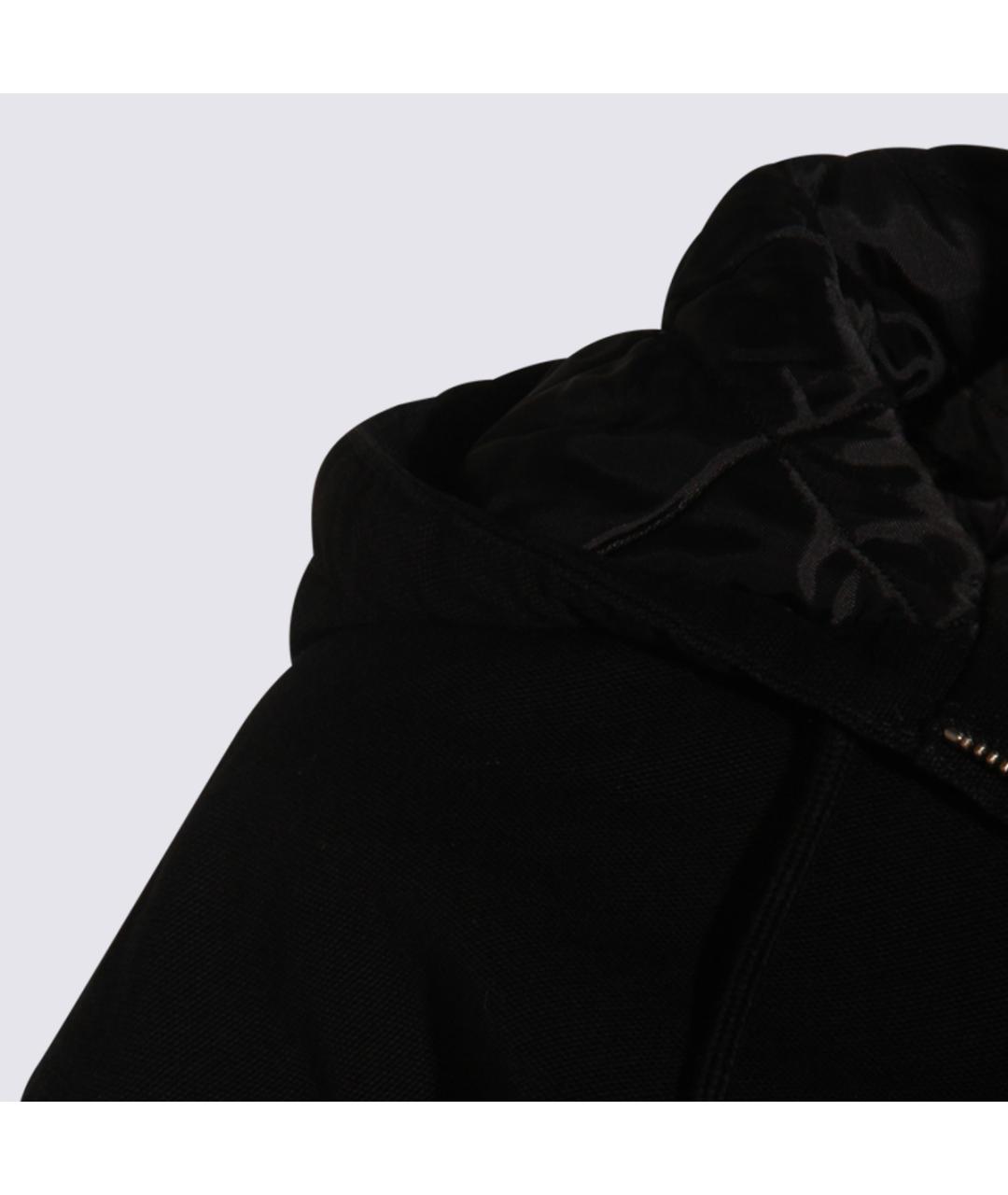 CARHARTT WIP Черная хлопковая куртка, фото 4