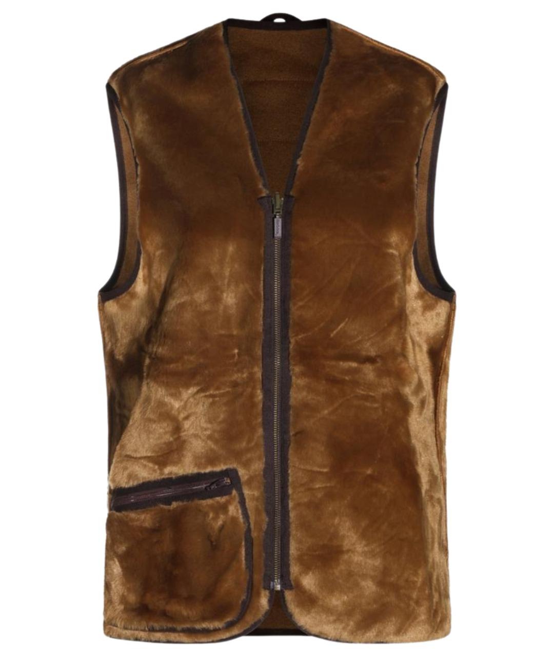 BARBOUR Коричневый жилет, фото 1