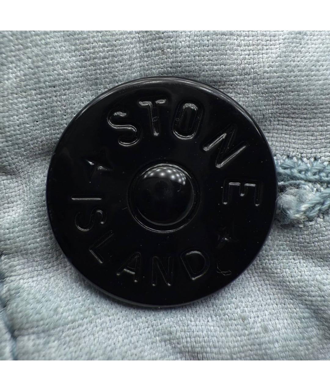 STONE ISLAND Голубые повседневные брюки, фото 8