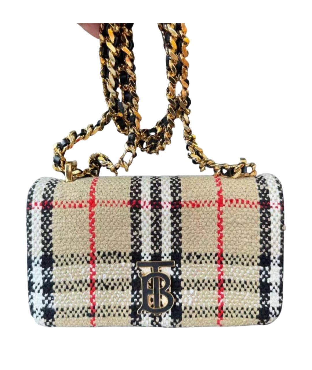 BURBERRY Бежевая сумка через плечо, фото 9