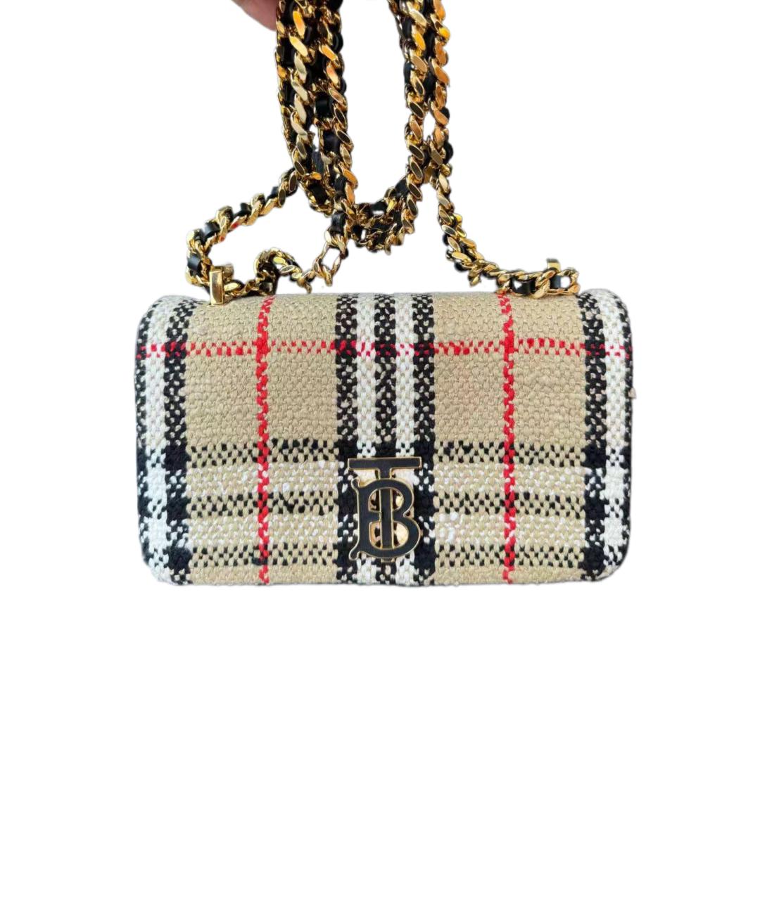 BURBERRY Бежевая сумка через плечо, фото 8