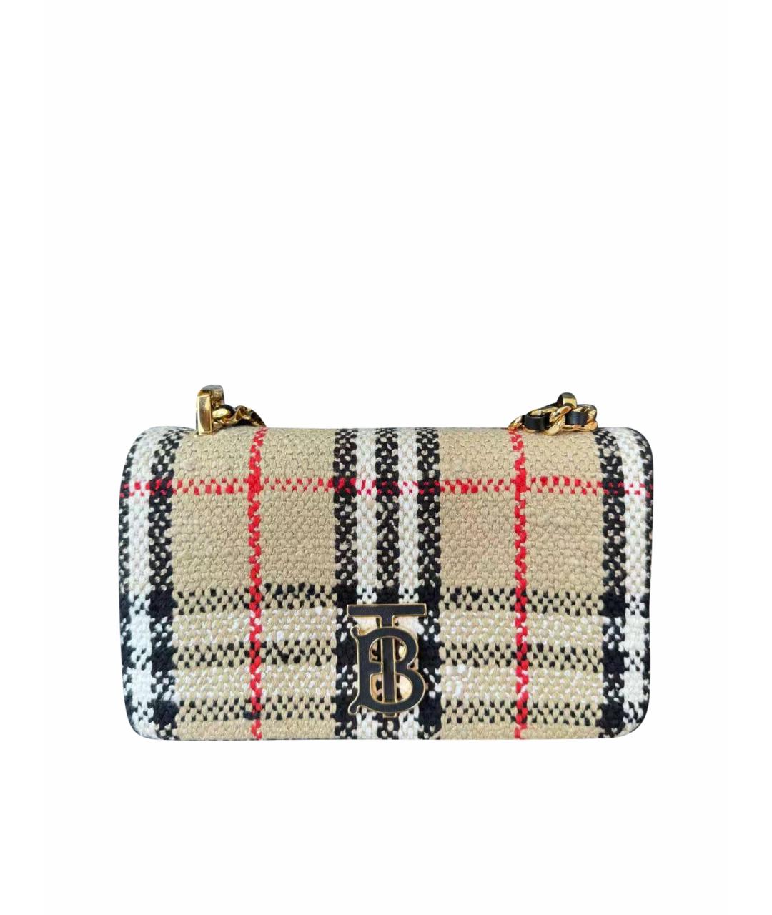 BURBERRY Бежевая сумка через плечо, фото 1