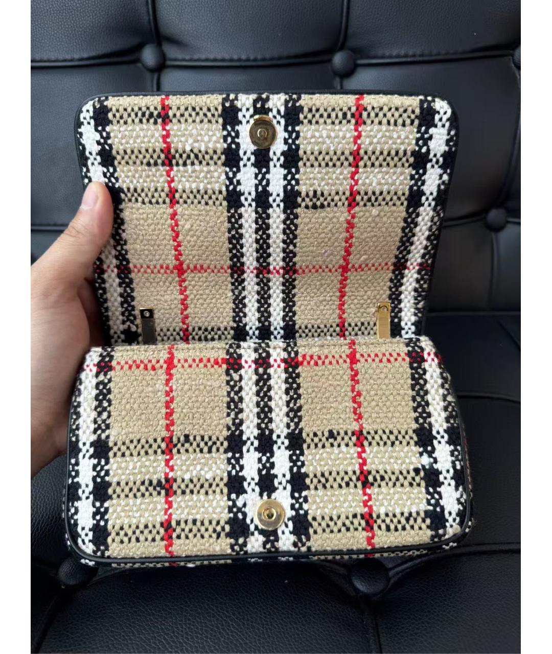 BURBERRY Бежевая сумка через плечо, фото 6
