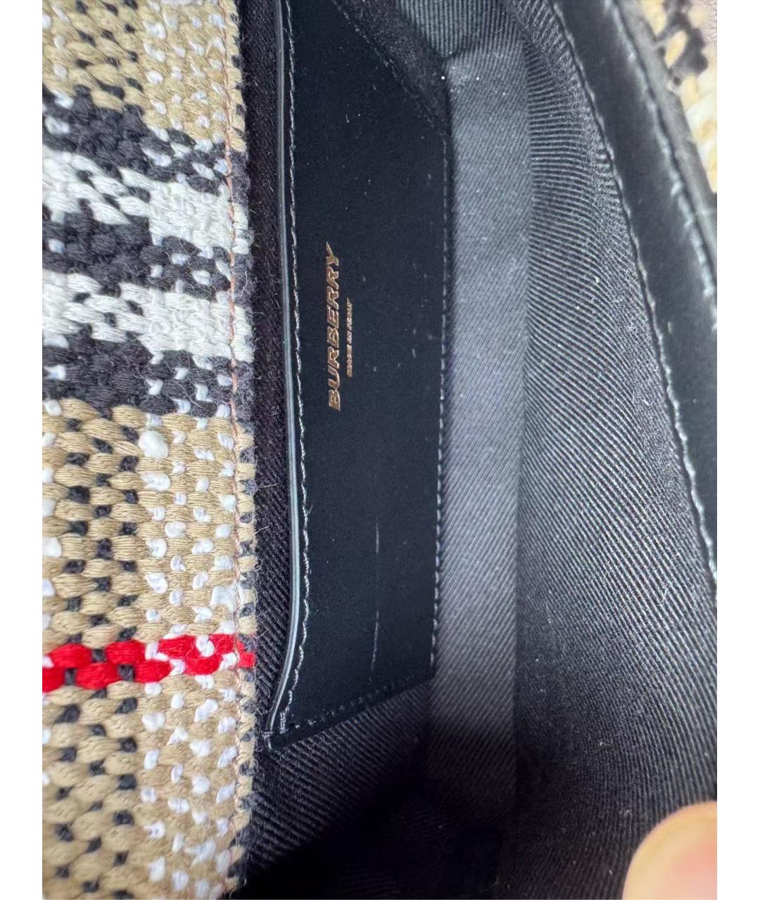 BURBERRY Бежевая сумка через плечо, фото 7