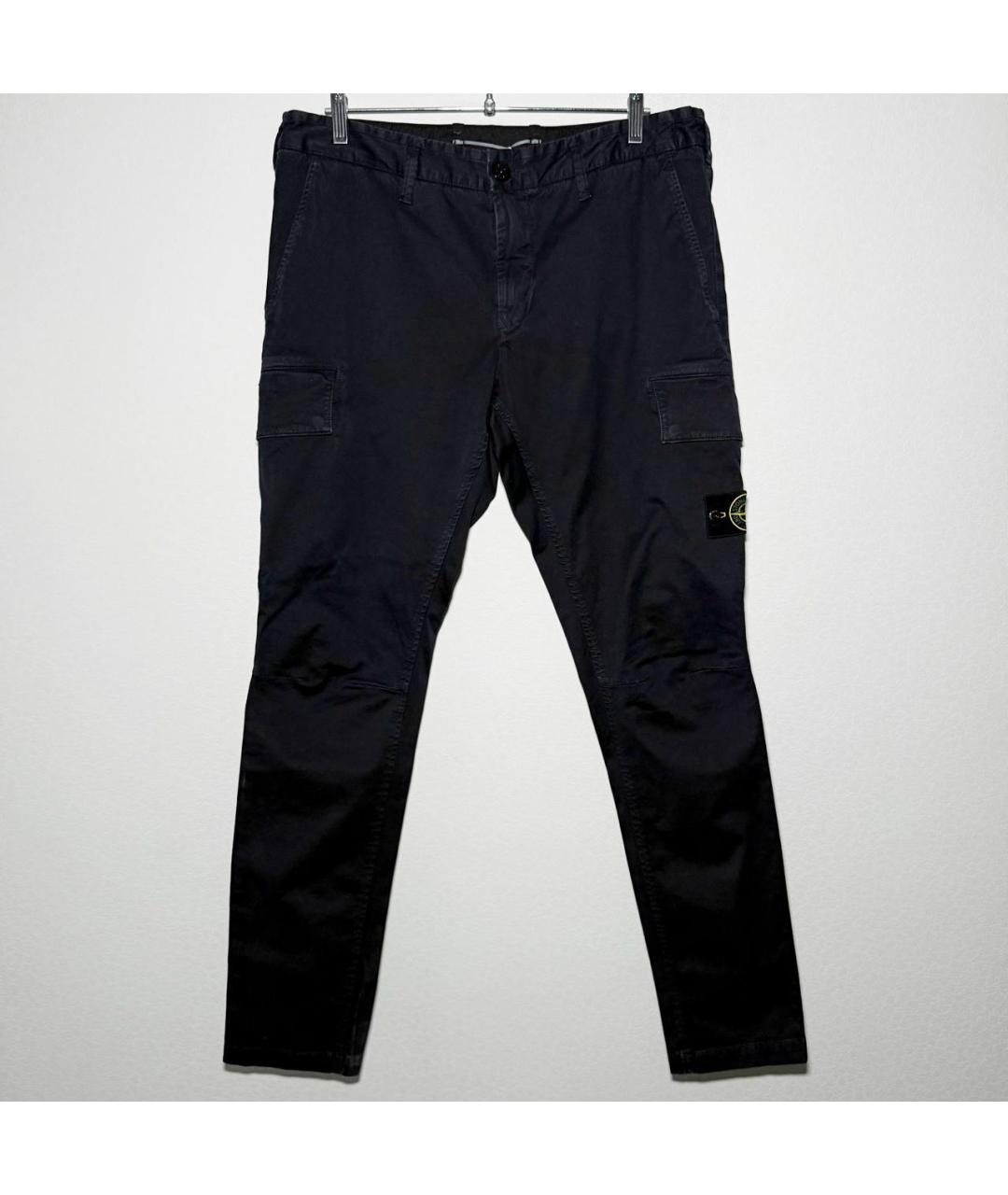 STONE ISLAND Синие джинсы скинни, фото 10