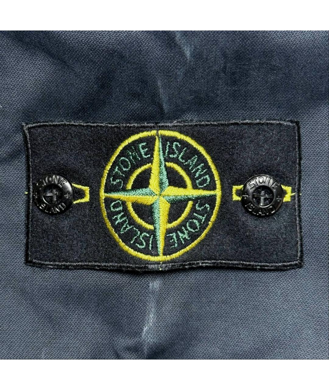 STONE ISLAND Синие джинсы скинни, фото 6