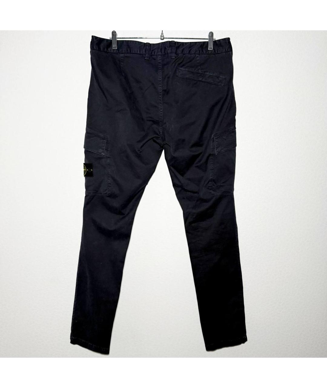 STONE ISLAND Синие джинсы скинни, фото 5