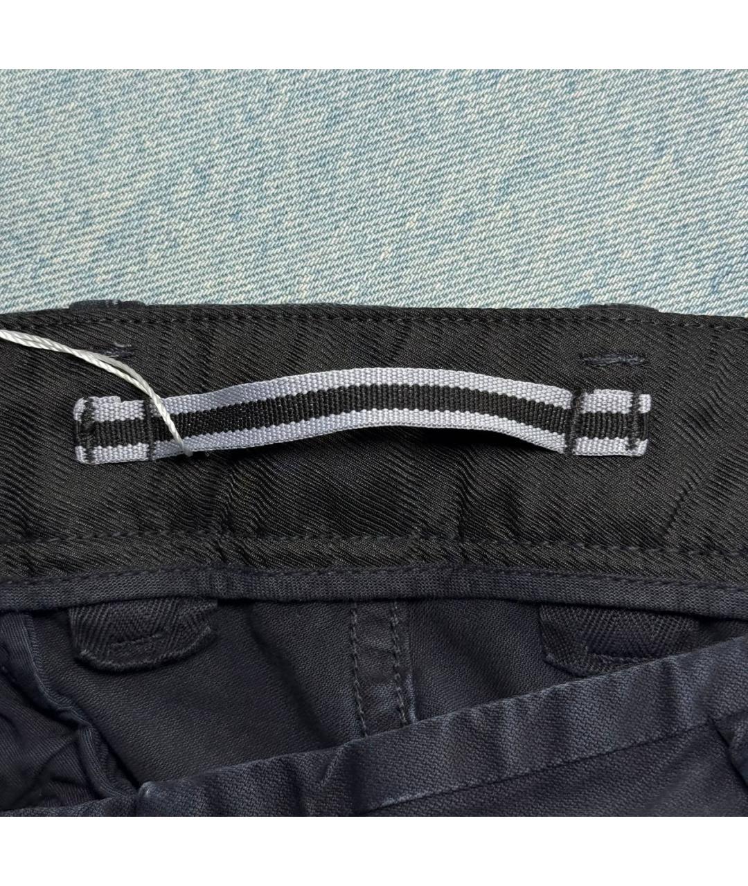 STONE ISLAND Синие джинсы скинни, фото 8