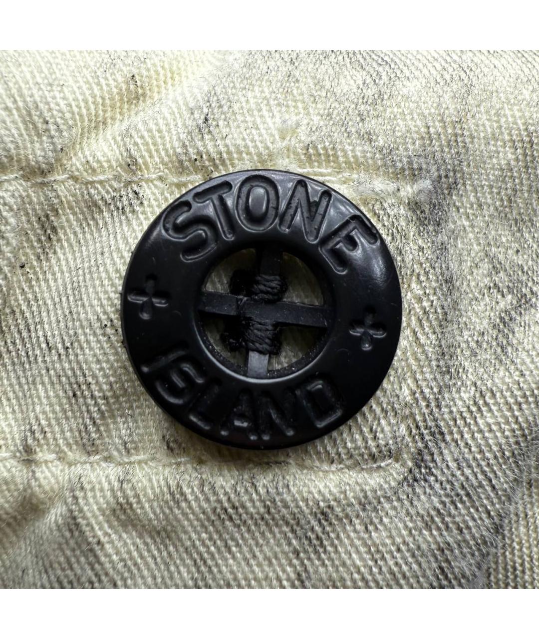 STONE ISLAND Хаки повседневные брюки, фото 6