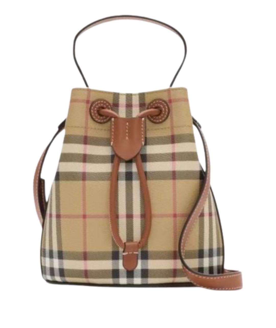 BURBERRY Бежевая сумка через плечо, фото 1