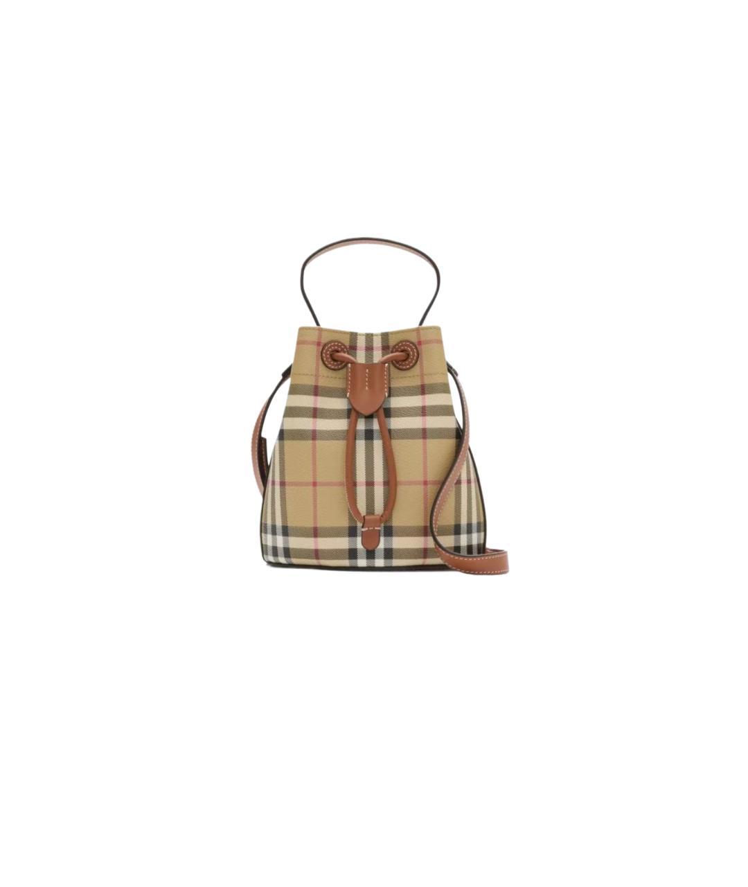 BURBERRY Бежевая сумка через плечо, фото 6
