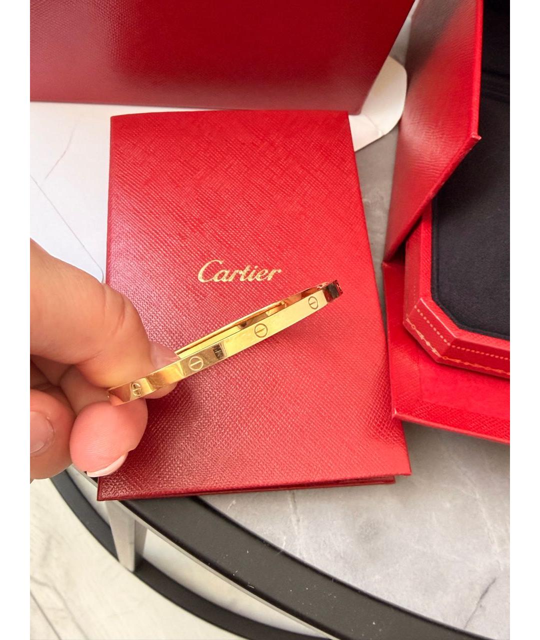 CARTIER Золотой браслет из желтого золота, фото 5
