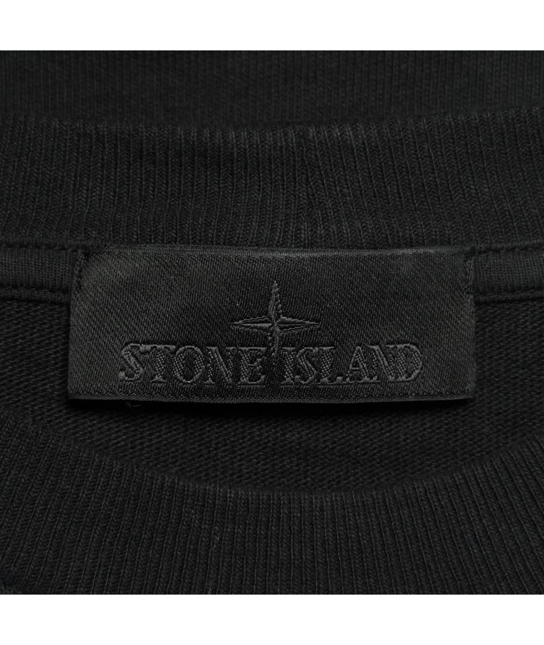 STONE ISLAND Черный джемпер / свитер, фото 9