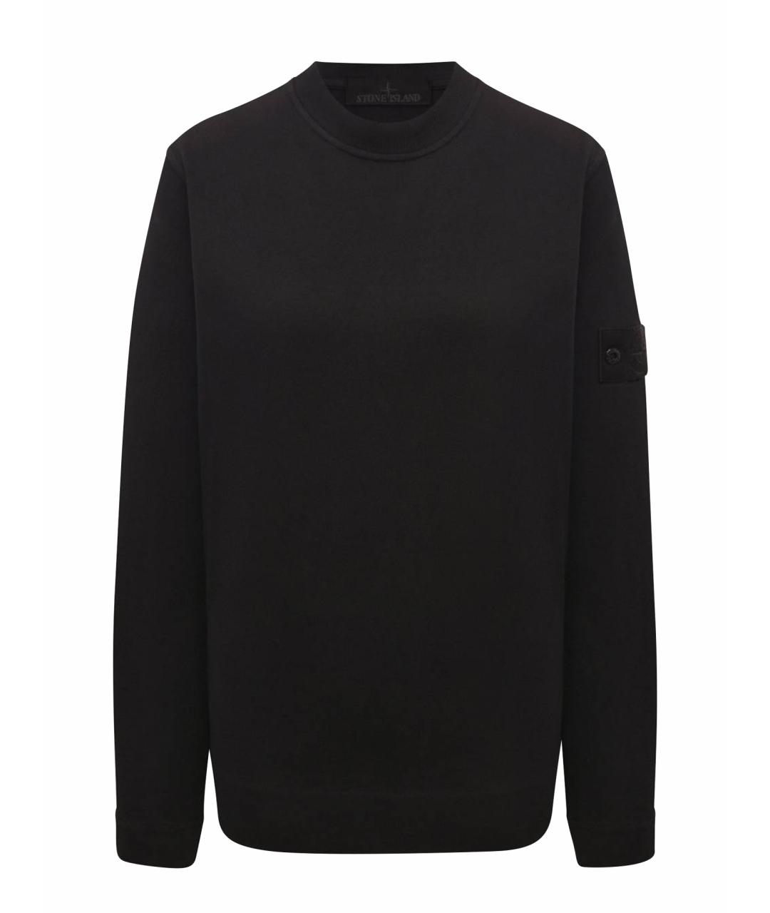 STONE ISLAND Черный джемпер / свитер, фото 1
