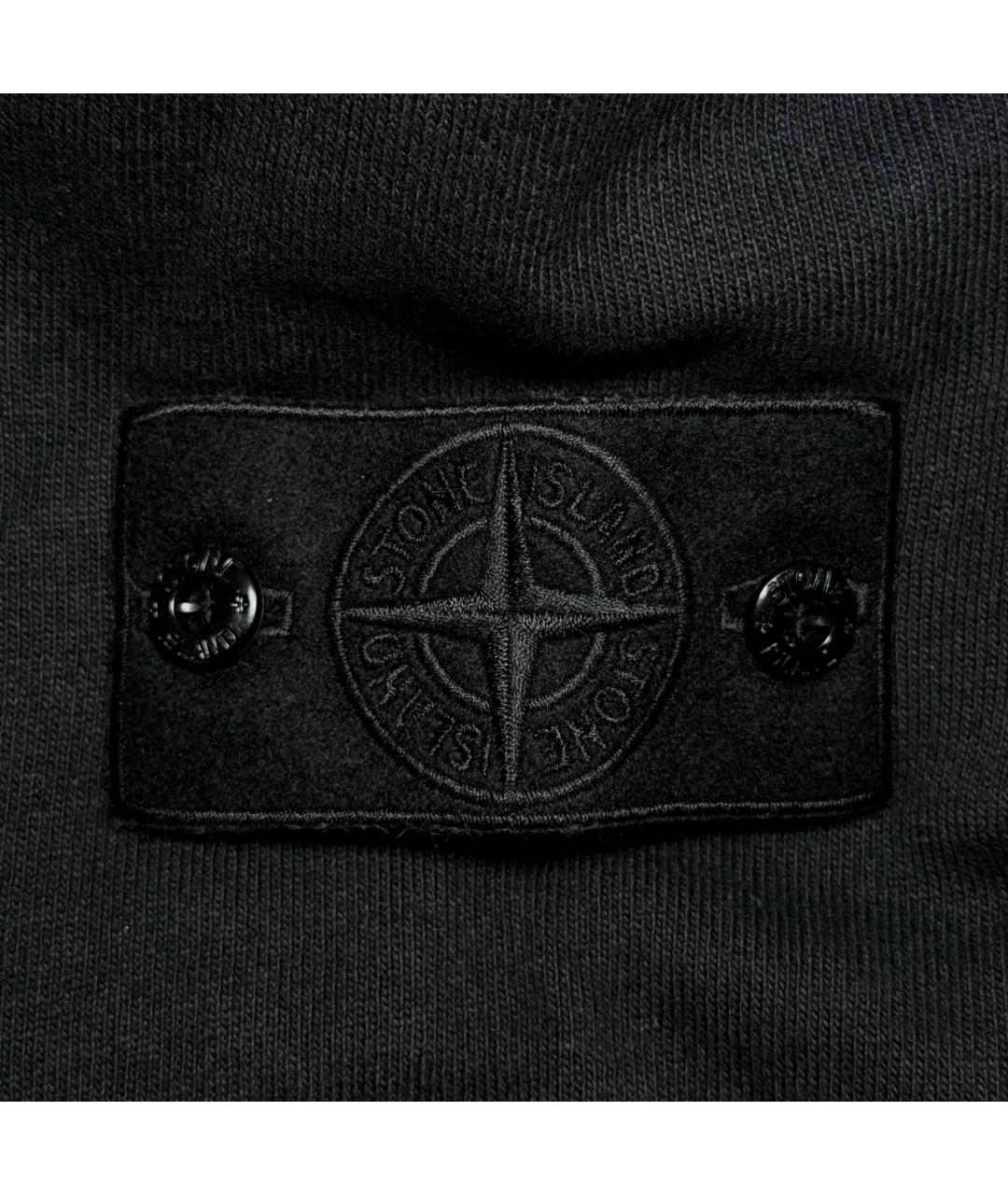 STONE ISLAND Черный джемпер / свитер, фото 3