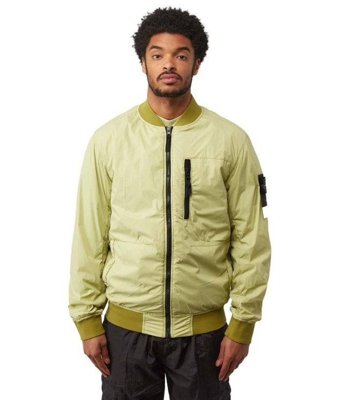 STONE ISLAND Зеленая куртка, фото 2