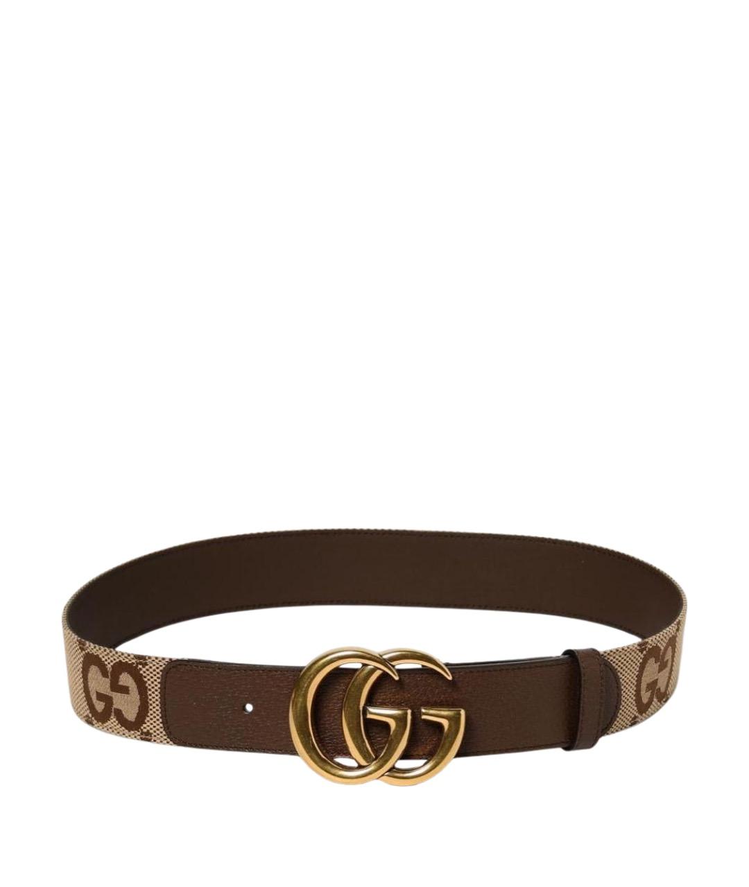 GUCCI Коричневый кожаный ремень, фото 1