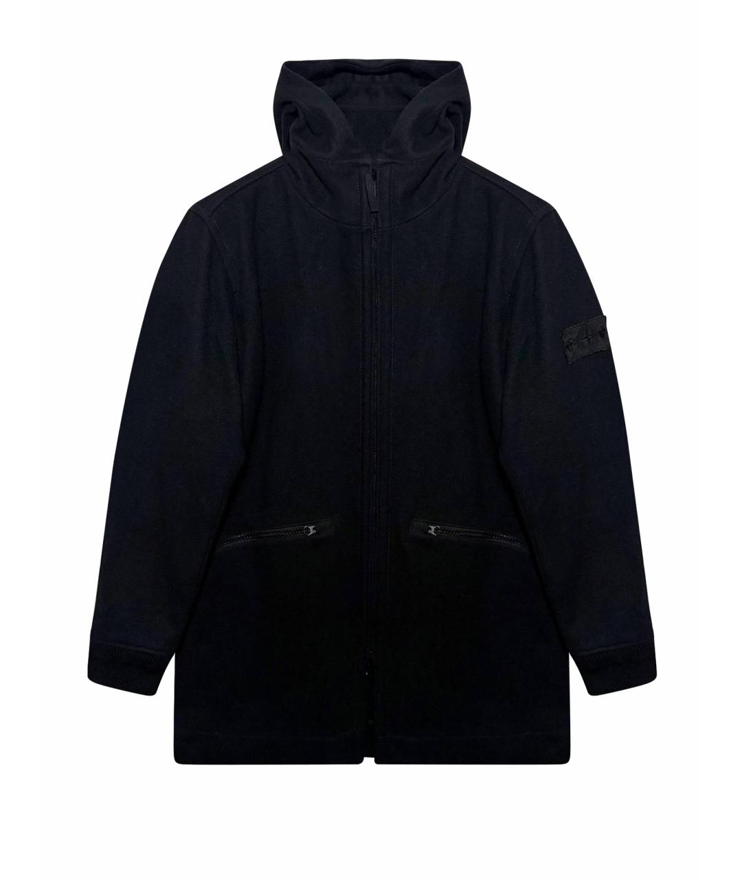 STONE ISLAND Черная парка, фото 1