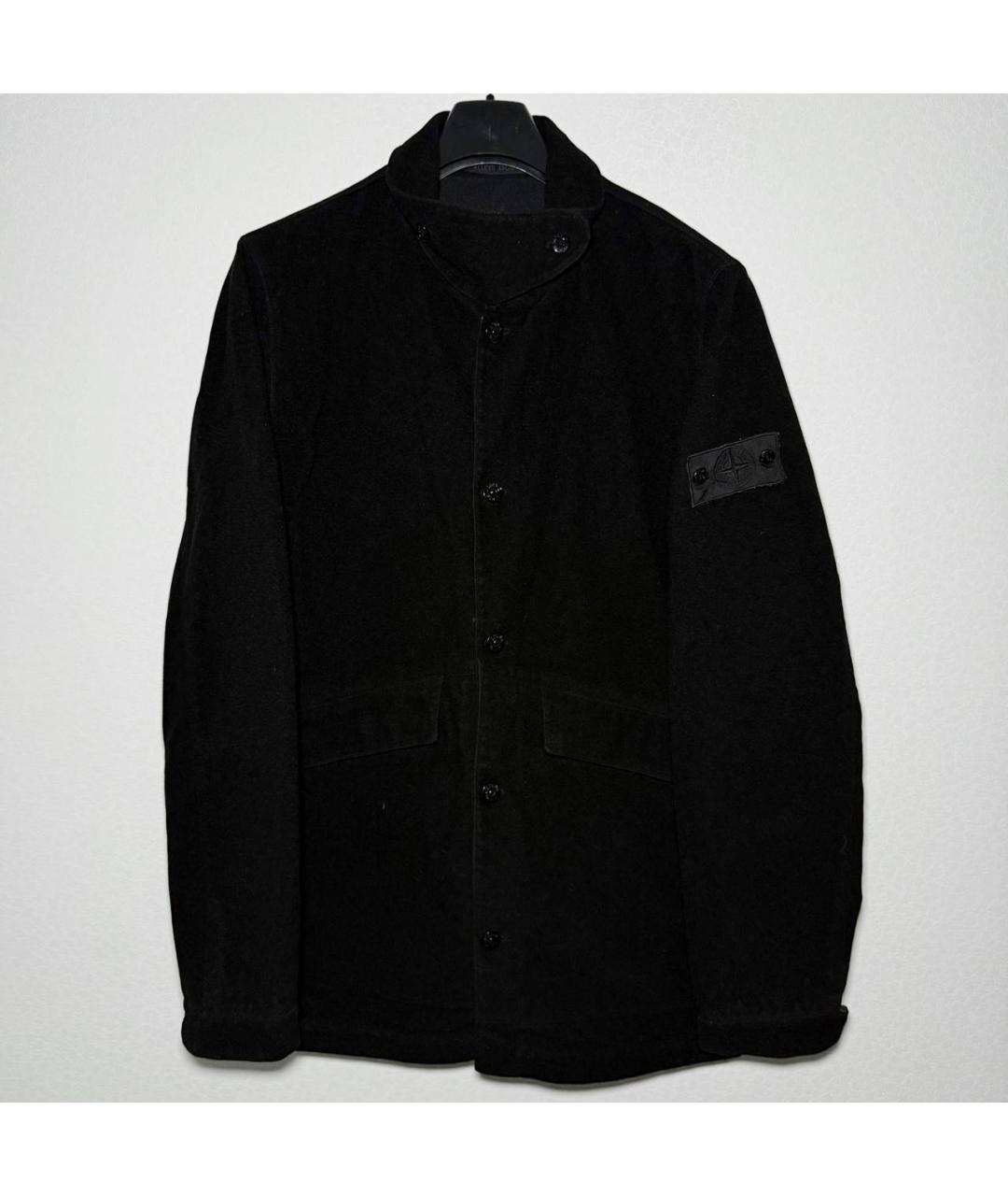 STONE ISLAND Черная куртка, фото 3