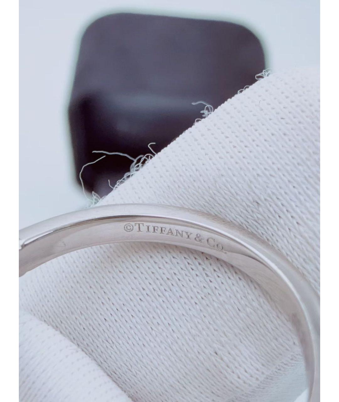 TIFFANY&CO Белое платиновое кольцо, фото 6