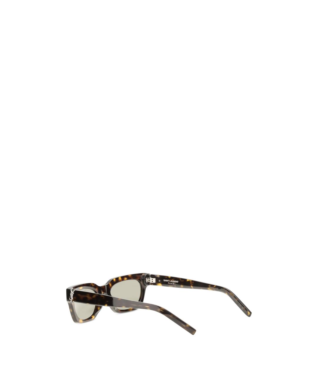 SAINT LAURENT Мульти пластиковые солнцезащитные очки, фото 3