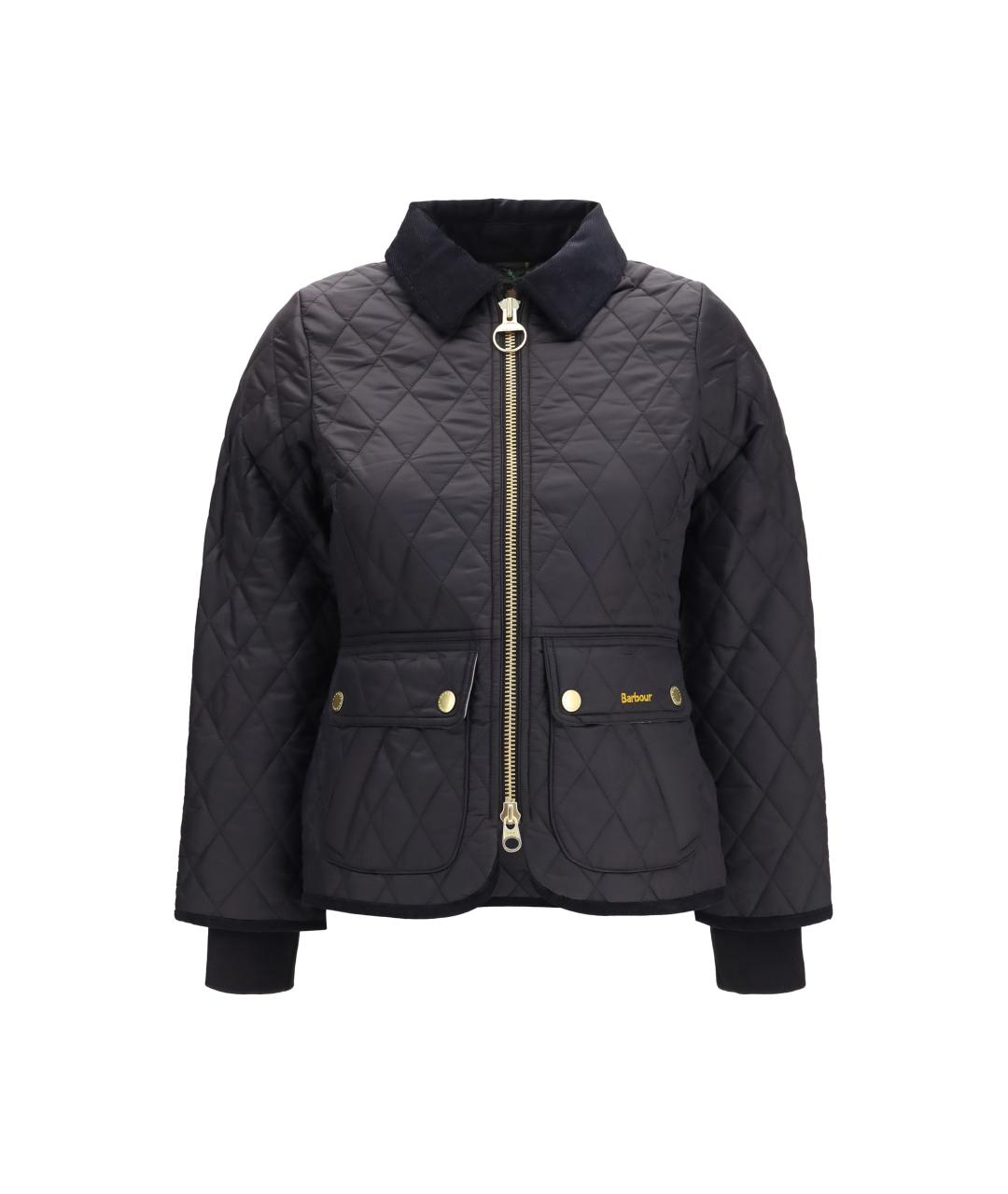 BARBOUR Черная синтетическая куртка, фото 1